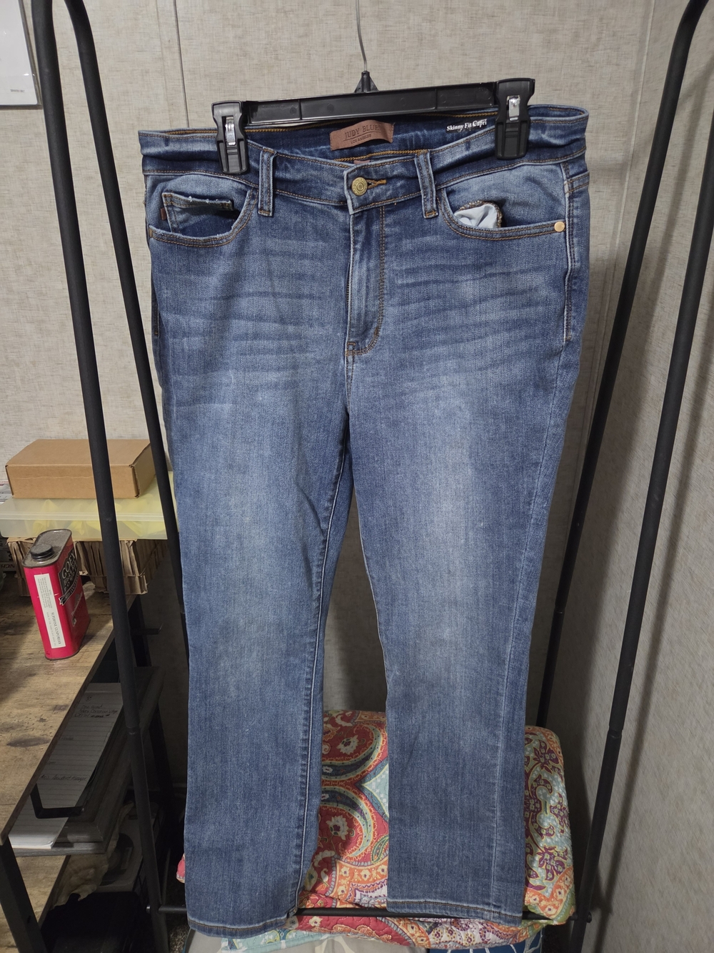 Judy Blue Medium Wash Straight Leg Jeans